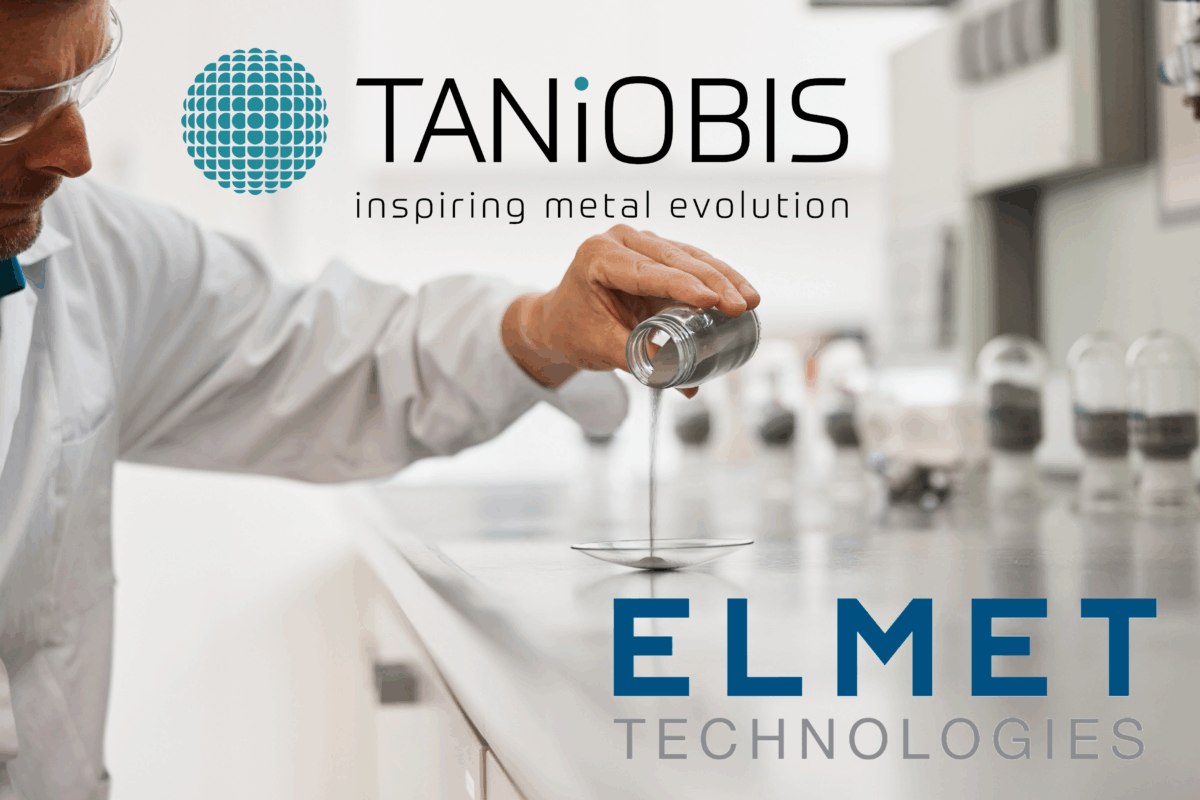TANIOBIS GmbH Signs Strategic Agreement with Elmet Technologies